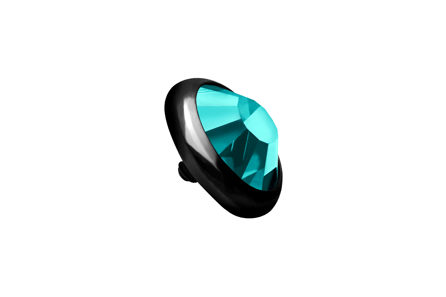 Titan Dermal Anchor Aufsatz DISC + KRISTALL ++SALE++